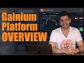 Gainium trading platform overview