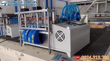 MÁY CẮT DÂY ĐAI TỰ ĐỘNG CÓ BỘ KẸP GIỮ DÂY - LH: 0924.313.789