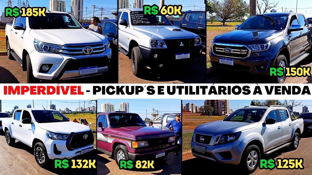 🔥 Ofertas IMPERDÍVEIS em Caminhonetes Usadas no Feirão Orca – Economize Muito!