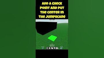 How to Make a JUMPSCARE in Obby Creator #roblox #shorts #obbycreator