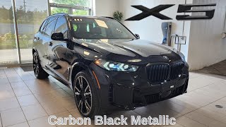 NEW ARRIVAL 2024 BMW X5 xDrive40i Carbon Black Metallic
