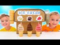 Vlad and Niki Ice Cream & Watermelon Challenge for Mom