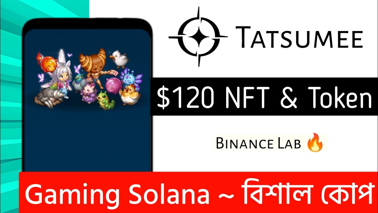 $120$ NFT Sell 🔥 Tatsumeeko Solana Gaming Project | New Airdrop Instant Withdraw | 
