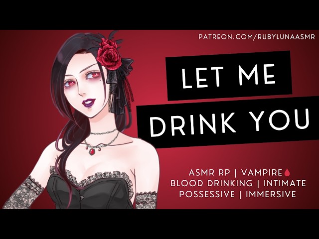 Master Vampire Recruits You [ASMR RP] [Vampire Bite🩸] [Hypnotic] [Lowkey Possessive] [Immersive]