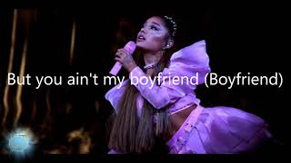 Ariana Grande, Social House - boyfriend (Lyric Video)