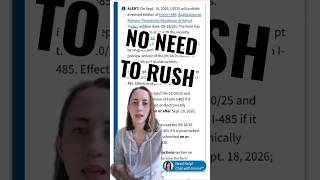 Should you worry about Sep18 deadline
