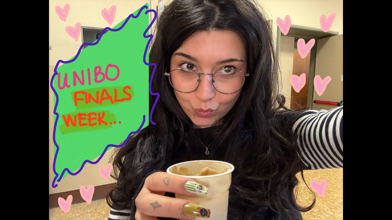 BOLOGNA ÜNİVERSİTESİ'NDE FİNAL HAFTAM || UNIVERSITY OF BOLOGNA || UNIBO FINALS WEEK