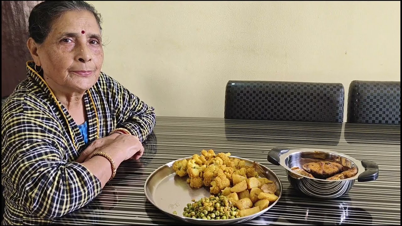 Fulcopi Diye Katol Macher Torkari | Bengali Style Fish Head Cauliflower Curry 🐟🥦