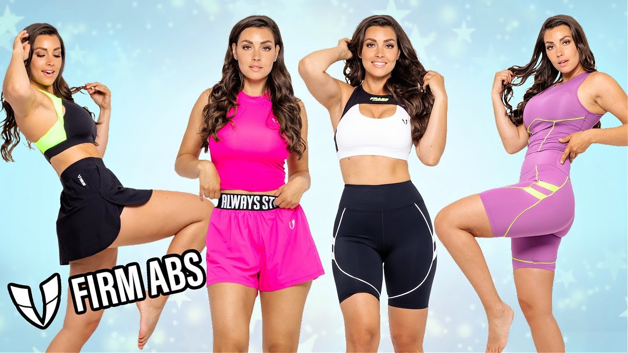 FIRM ABS Shorts set Review Try on Haul #firmabs #activewear #shorts 