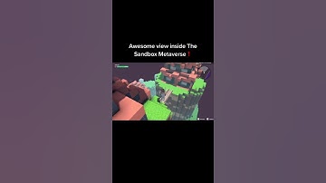 Amazing View Inside The Sandbox Metaverse l NFT Crypto Gaming