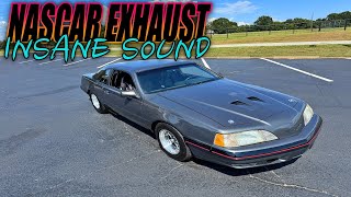 ROTISSERIE restored, mini tubbed, NASCAR exhaust; and a SURPRISE under the hood!