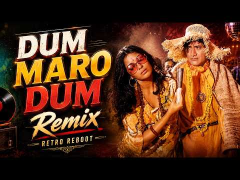Dum Maaro Dum Remix | 80s Retro Bollywood Song | Hare Rama Hare Krishna | Zeenat Aman | Retro Reboot