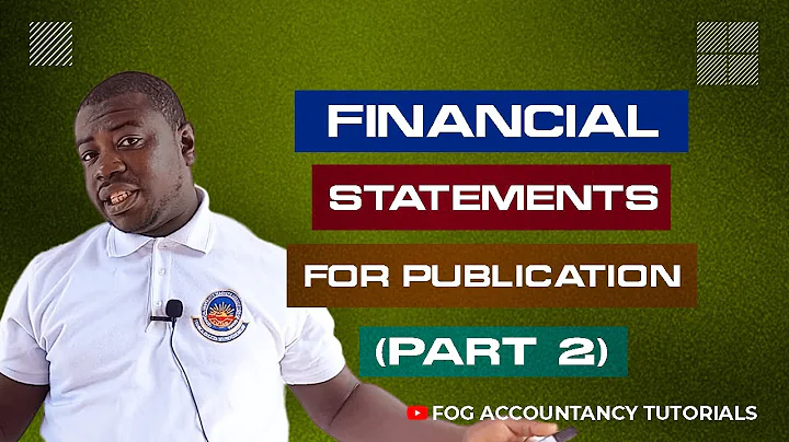 FINANCIAL STATEMENTS FOR PUBLICATION (PART 2)