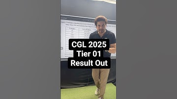 CGL 2025 Result Out || Cut-Off ? Jaideep Sir