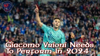 New England Revolution Striker Giacomo Vrioni NEEDS To Perform In 2024