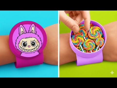 Manualidades de papel cool vs básicas ✨ ¡Desafío creativo!