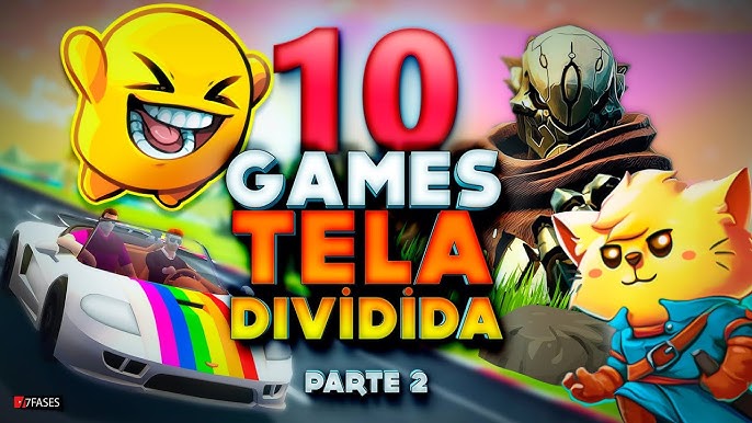 5 GAMES INCRÍVEIS PARA ZERAR DE 2 COM A TELA DIVIDIDA! 