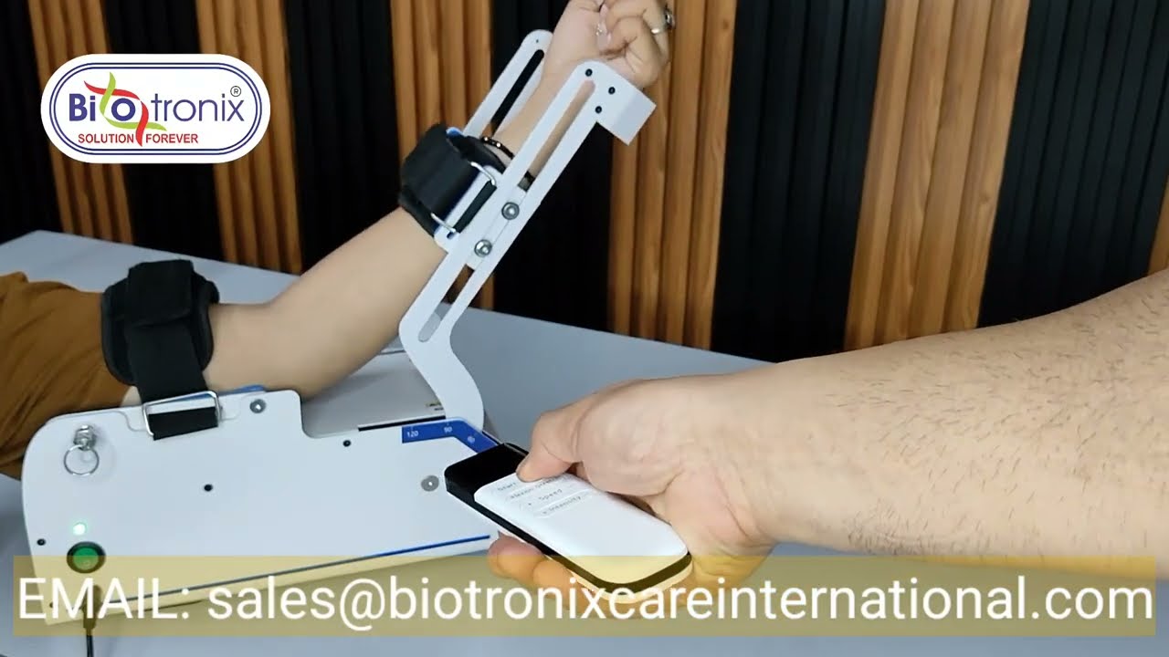 Biotronix Digital Elbow CPM Device – a trusted solution for post-operative care and physiotherapy