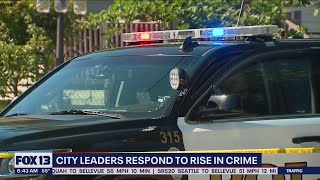 City leaders respond to rise in crime  | FOX 13 Seattle