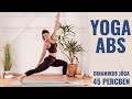 Yoga Abs 🧘 || 45 Perces Dinamikus Jóga