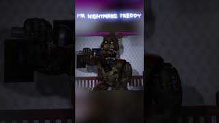 IM NIGHTMARE FREDDY!! |  #fnaf #animation #memeanimation #funny #sfm #shorts