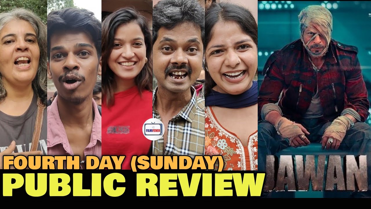 Jawan Day 4 Public Review | Fourth Day Sunday Public Opinion on Jawan | SRK | Atlee | FilmiFever