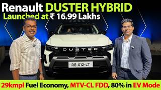 Renault Duster Hybrid 2026 - Walkaround Review | 80% in EV Mode | MotoWagon.