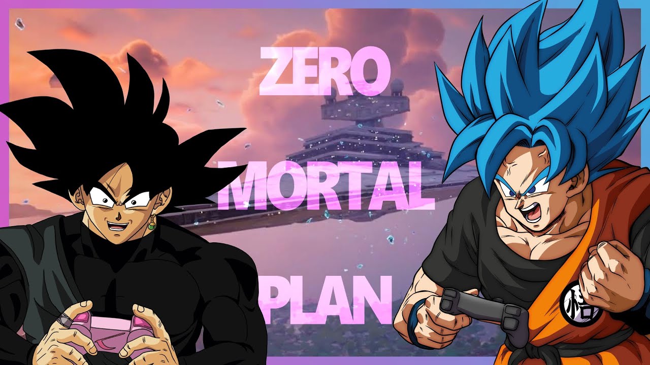 Goku Vs Goku Black Rematch! | FORTNITE