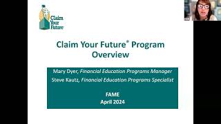 Claim Your Future Overview and Updates | Wednesday Webinar | April 2024