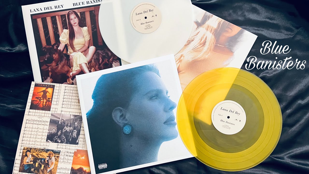 Lana Del Rey Blue Banister LP 限定 レコード 黄色 Blue Banisters by Lana Del Rey (White & Yellow Vinyl) [Review