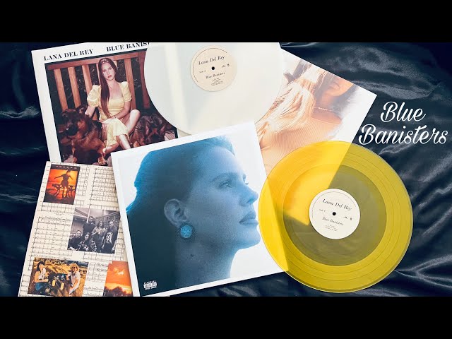 Blue Banisters by Lana Del Rey (White & Yellow Vinyl) [Review