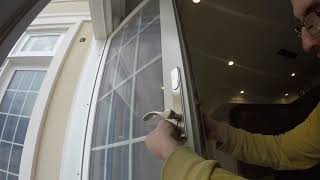 Andersen Door lock Handle  Instillation