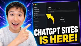 ChatGPT Sites Is Here: Build & Host a Website