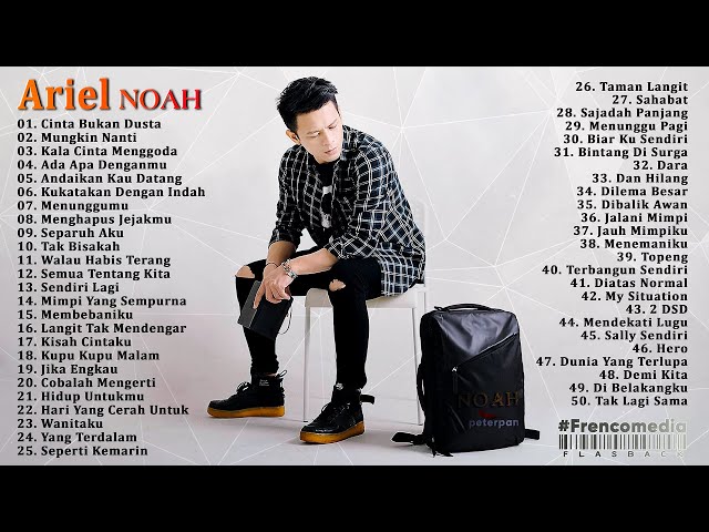 PETERPAN x NOAH [Full Album] - Lagu Terbaik Ariel Noah Sepanjang Masa class=