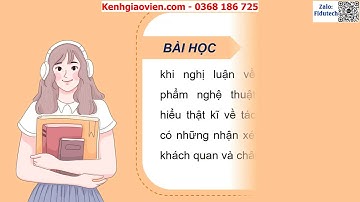 Giáo án powerpoint bài 2: Viết bài nghị luận về một tác phẩm ...| GA điện tử Ngữ văn 11 Cánh diều