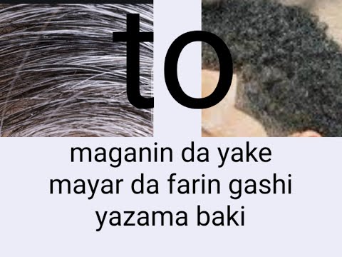 maganin furfura  (farin gashi)