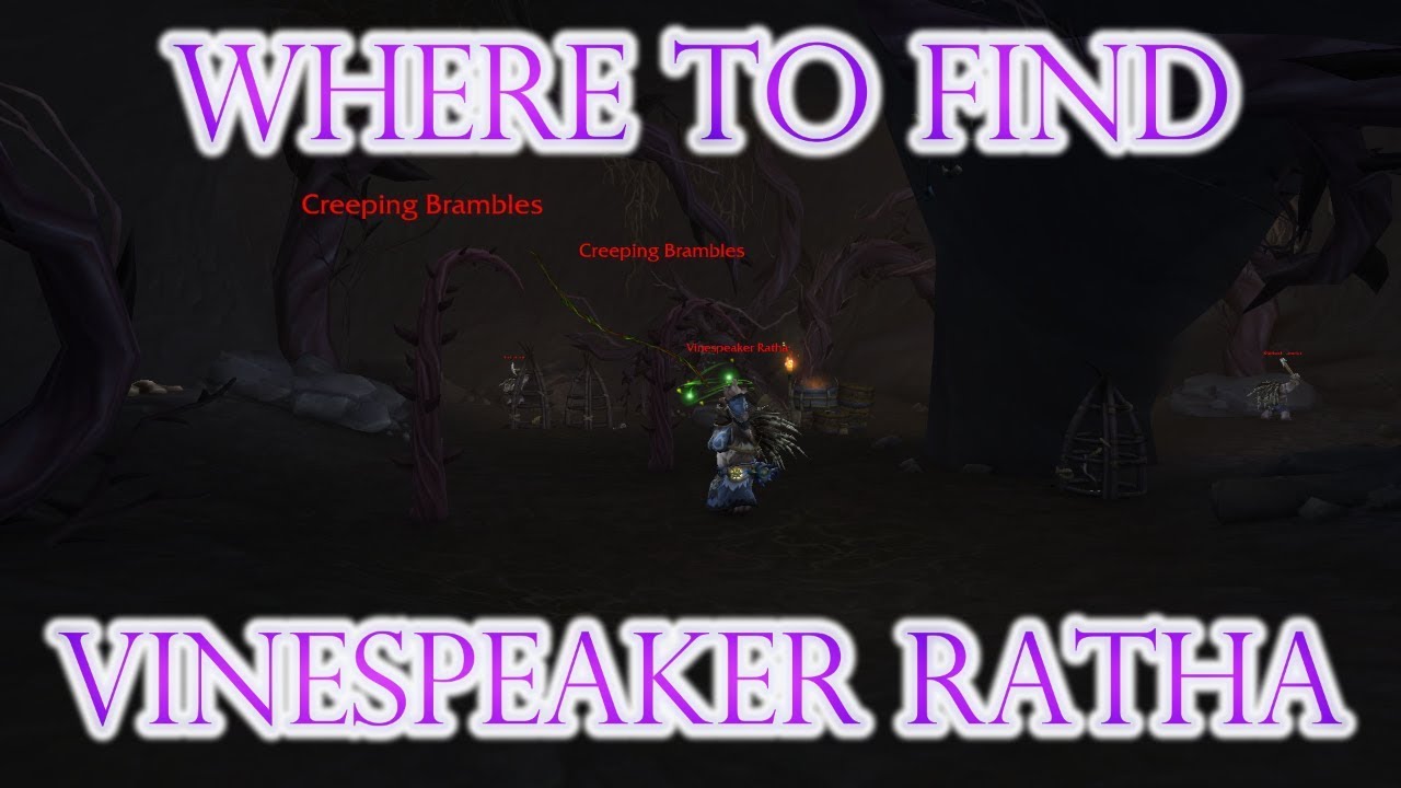 Where to find Vinespeaker Ratha - Stormsong Valley Rare | World of Warcraft BFA