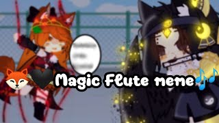 🦊🖤 magic flute 🎶✨meme||Haikyuu||Animals AU||Ft.Sakuna(SakuAtsu kids)