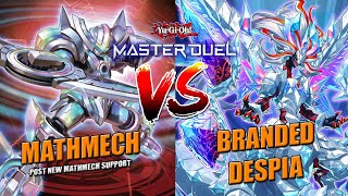 One-Shot Duel - MATHMECH vs BRANDED DESPIA - Yu-Gi-Oh! Master Duel Ranked - MATHMECH CIRCULAR COMBO!