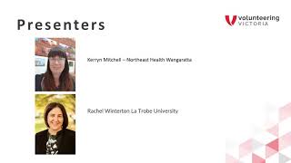 PLV Talks: LOHVE Capability Framework with Kerryn Mitchell and Rachel Winterton