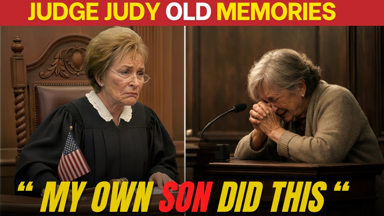 Blind 70-Year-Old Mother Begs for Justice — Judge Judy’s Emotional Reaction Shocks the Court