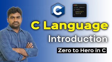C Programming Introduction for Beginners | Learn C Language from Scratch (2025)