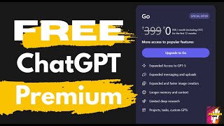 How to Get ChatGPT Pro (Go) Free - Step by Step Guide