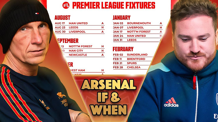 😮🚨FIXTURE CHAOS FOR ARSENAL! WHAT A TOUGH START!🔥😮
