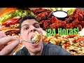 24 HORAS comiendo solo COMIDA RÁPIDA