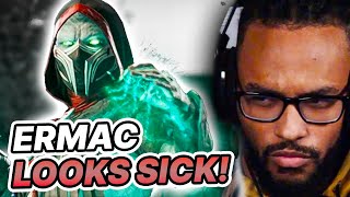 ERMAC RETURNS! Official Gameplay Reaction! - Mortal Kombat 1