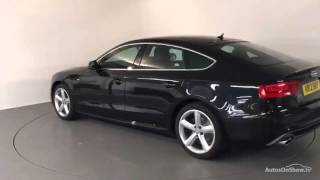 KR12OKP AUDI A5 SPORTBACK TFSI QUATTRO S LINE BLACK 2012, Derby Audi
