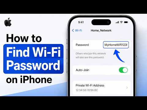 How to Find Wi-Fi Password on iPhone (2026 Update)