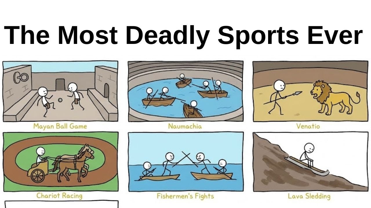 The Most Deadly Sports Ever – Simple Explanations with Paints