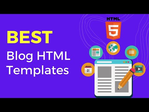 Best Blog HTML Templates | Blog Website Templates
